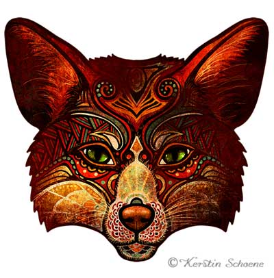 Kerstin Schoene, Fuchs, Fox, Tier, wildlife, tattoo